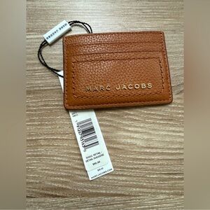 NWT-Marc Jacobs Leather Card Holder